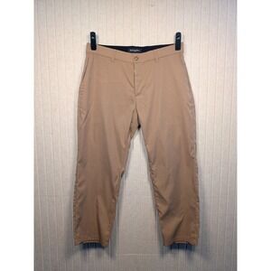 Random Golf Club Pants Mens 34x25 Tan Performance Golf Trousers Excellent